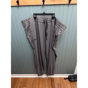 Under Armour‎ Women's Gray Jogger Sweatpants Big Tall Size 3X Loose Fit Athletic